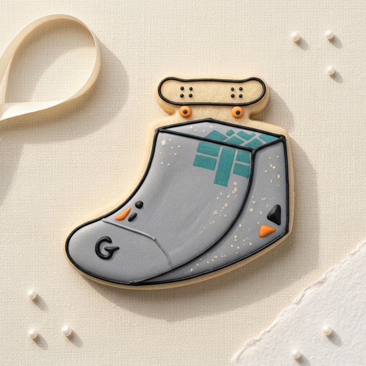 Skate Park Ramp Cookie Cutter, 3D Printed Birthday Party Cutter