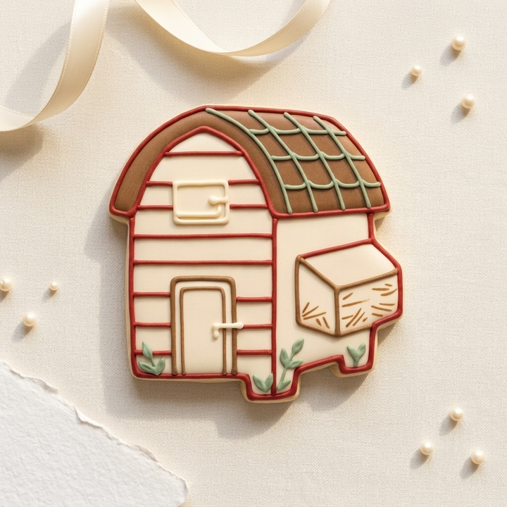 Chicken Coop Cookie Cutter, 3D Printed Easter Cutter