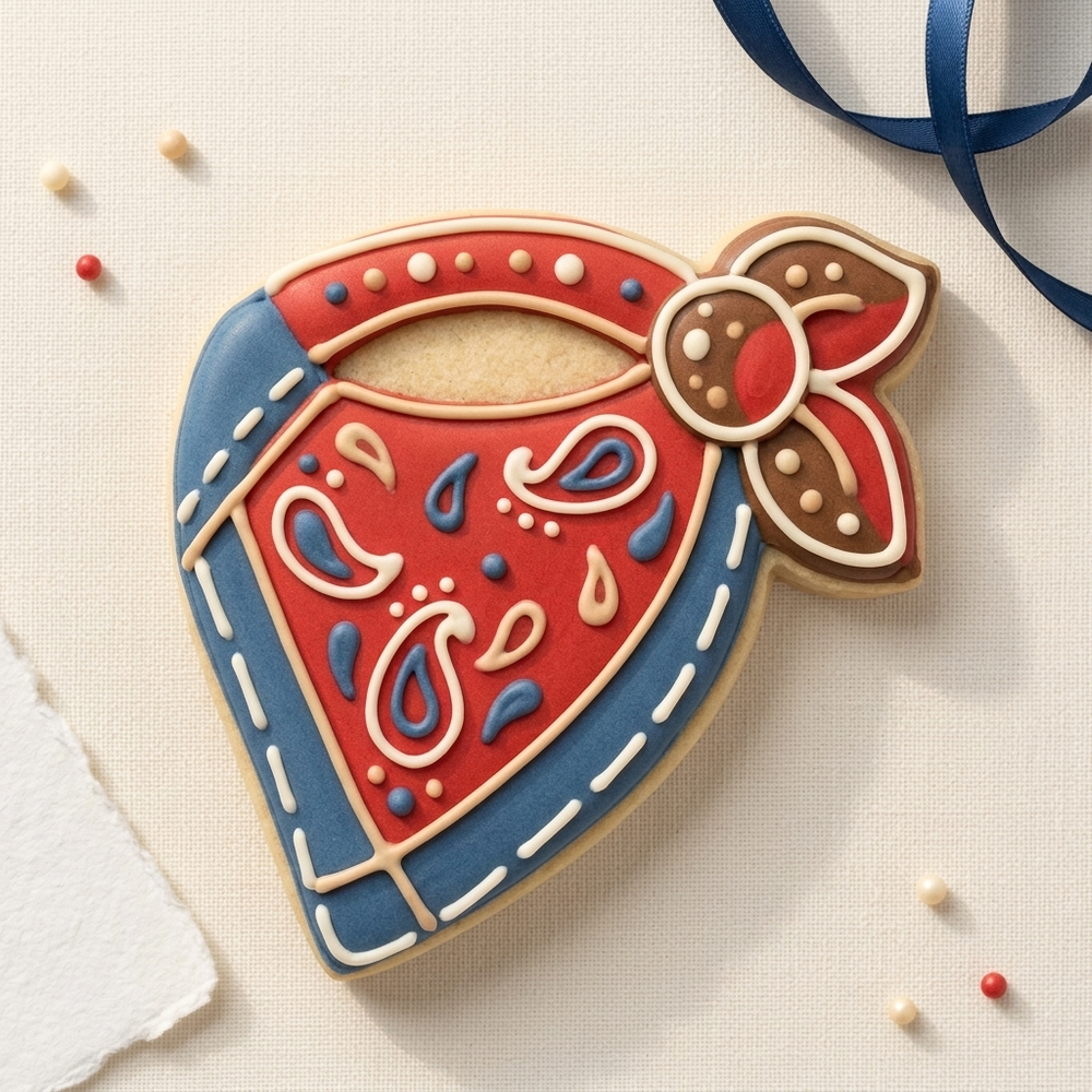 Western Cowboy Saddle Trio Cookie Cutter Set 3D Printed Bundle