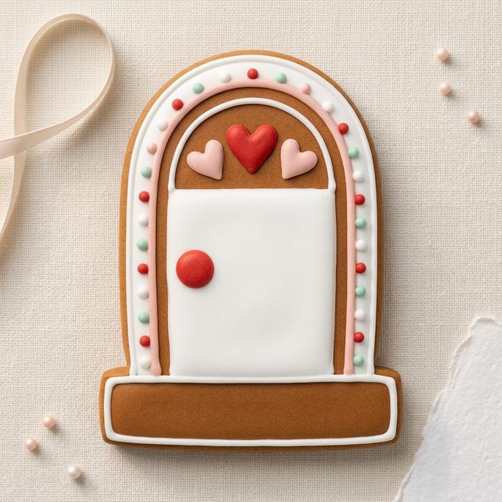 Gingerbread Door Cookie Cutter, 3D Printed South Asian Festival Cutter
