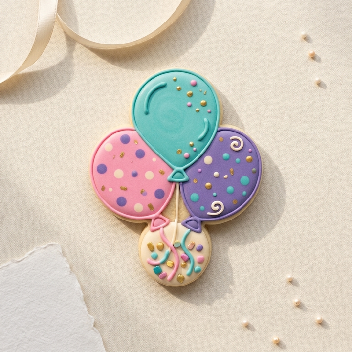 Birthday Cake Confetti Octet Cookie Cutter Set 3D Printed Bundle