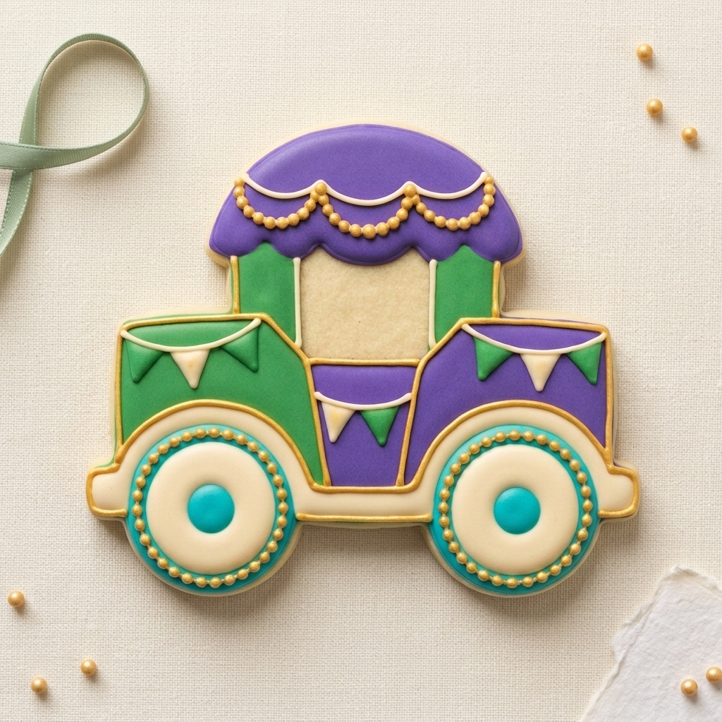 Mardi Gras Carnival Septet Cookie Cutter Set 3D Printed Bundle