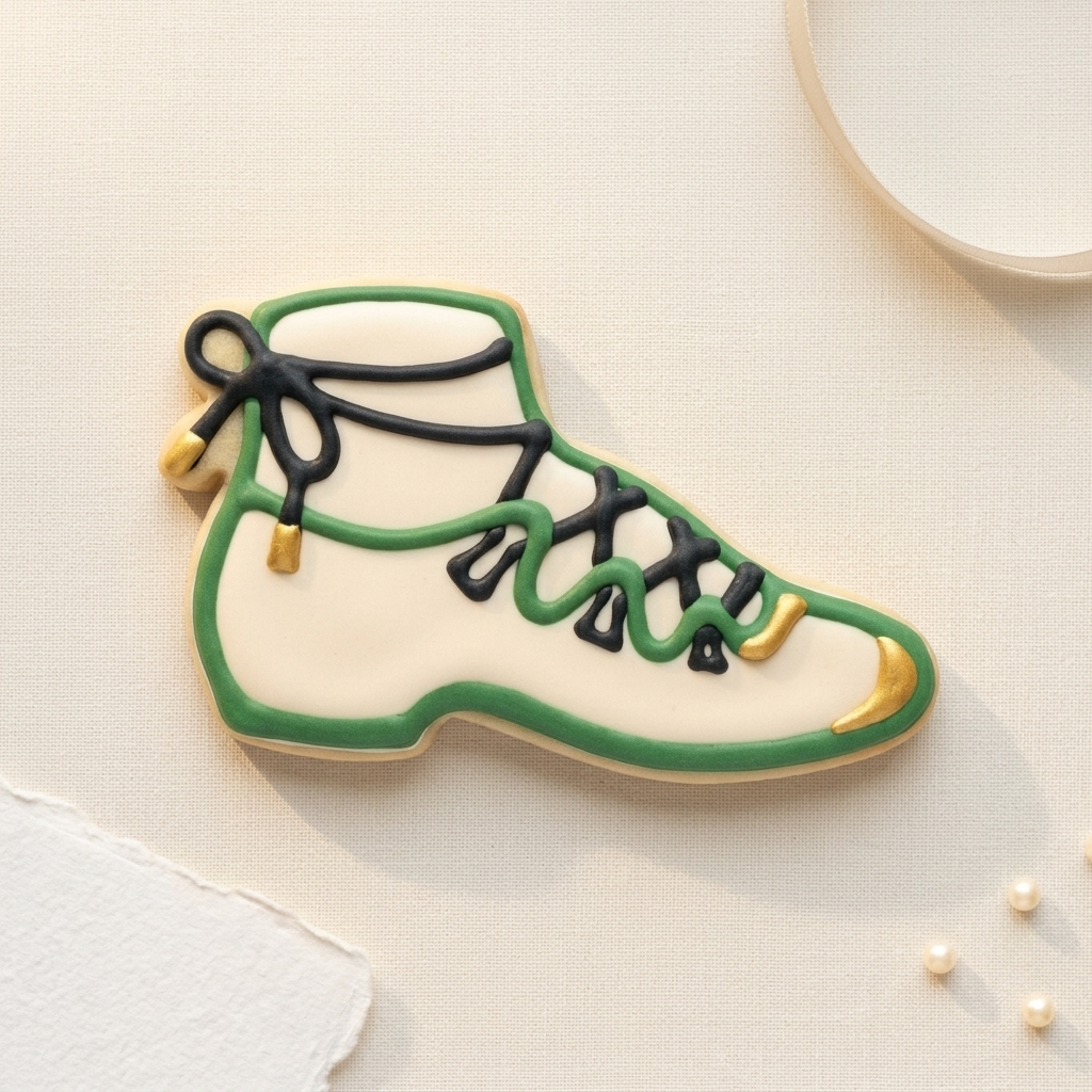 Irish Dance Shoe Cookie Cutter, 3D Printed St Patricks Day Cutter