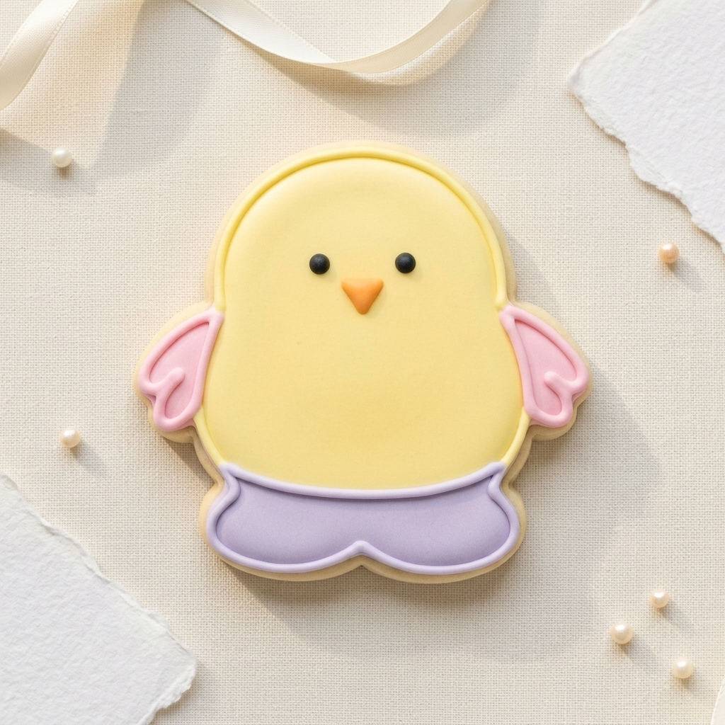 Marshmallow Chick Cookie Cutter, 3D Printed Easter Cutter