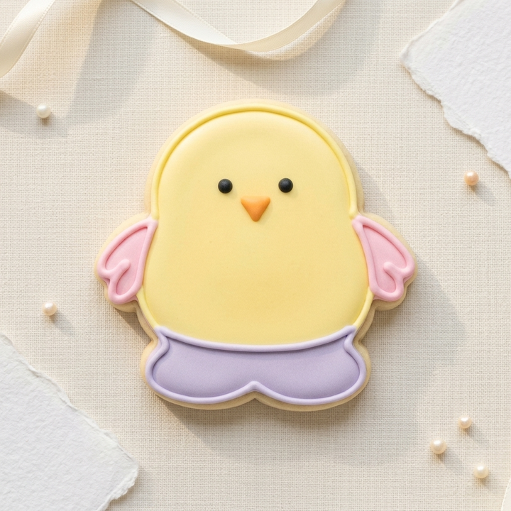 Marshmallow Chick Cookie Cutter, 3D Printed Easter Cutter