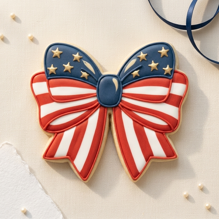 Fourth of July Patriotic Sextet Cookie Cutter Set 3D Printed Bundle
