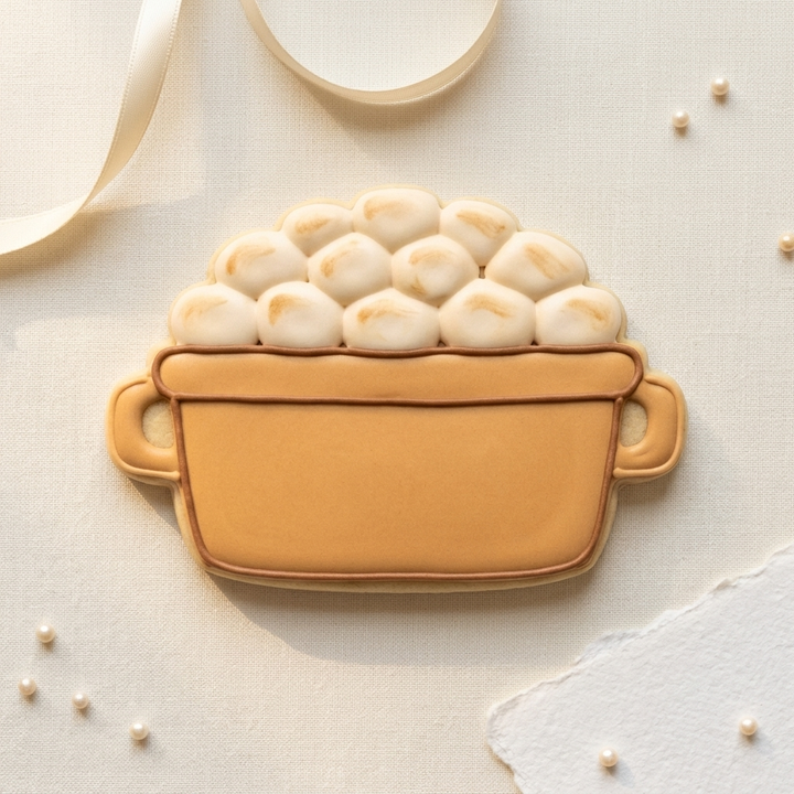 Sweet Potato Casserole Cookie Cutter, 3D Printed Thanksgiving Cutter