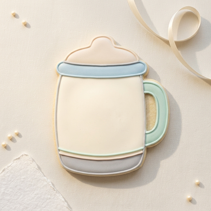 Baby Formula Canister Cookie Cutter, 3D Printed Baby Shower Cutter