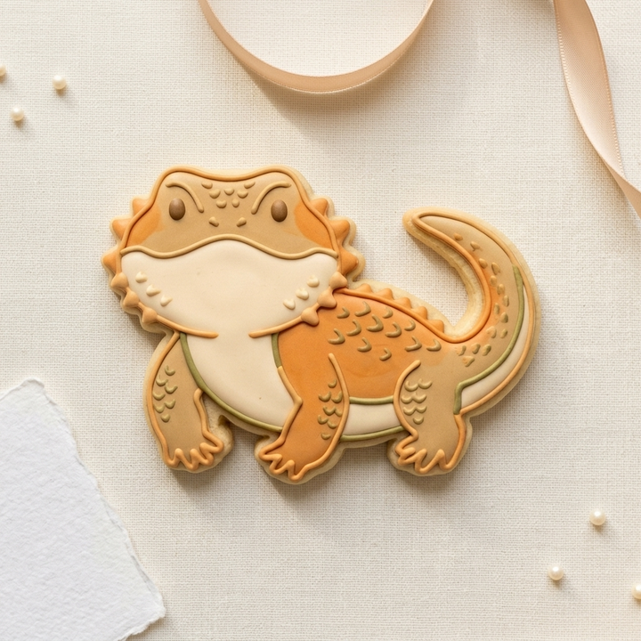 Bearded Dragon Cookie Cutter, 3D Printed Birthday Party Cutter