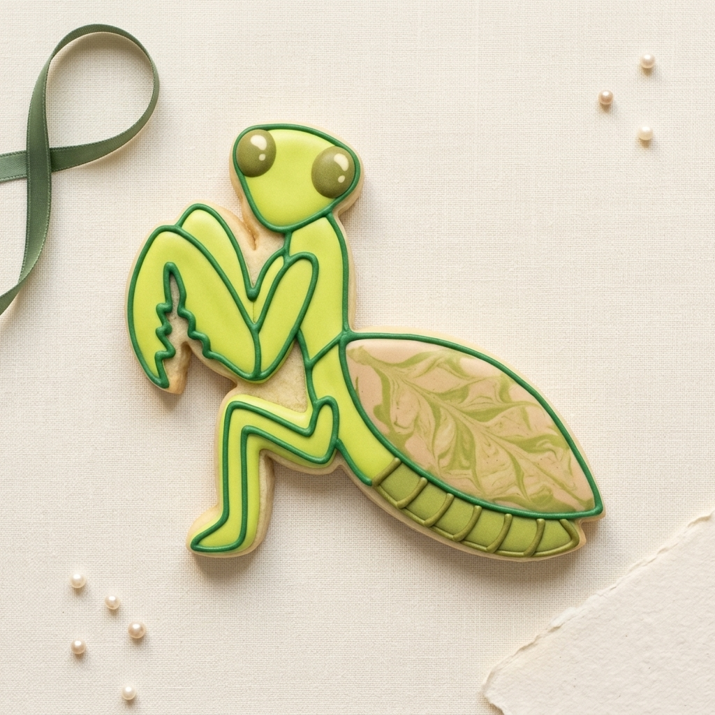 Praying Mantis Cookie Cutter, 3D Printed Birthday Party Cutter