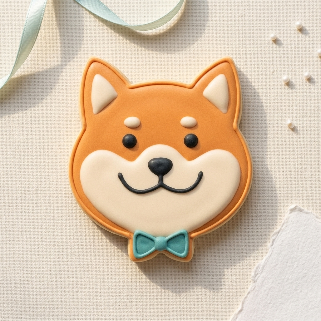 Shiba Inu Cookie Cutter, 3D Printed Birthday Party Cutter