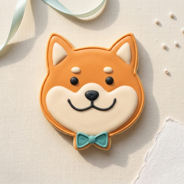 Shiba Inu Cookie Cutter, 3D Printed Birthday Party Cutter