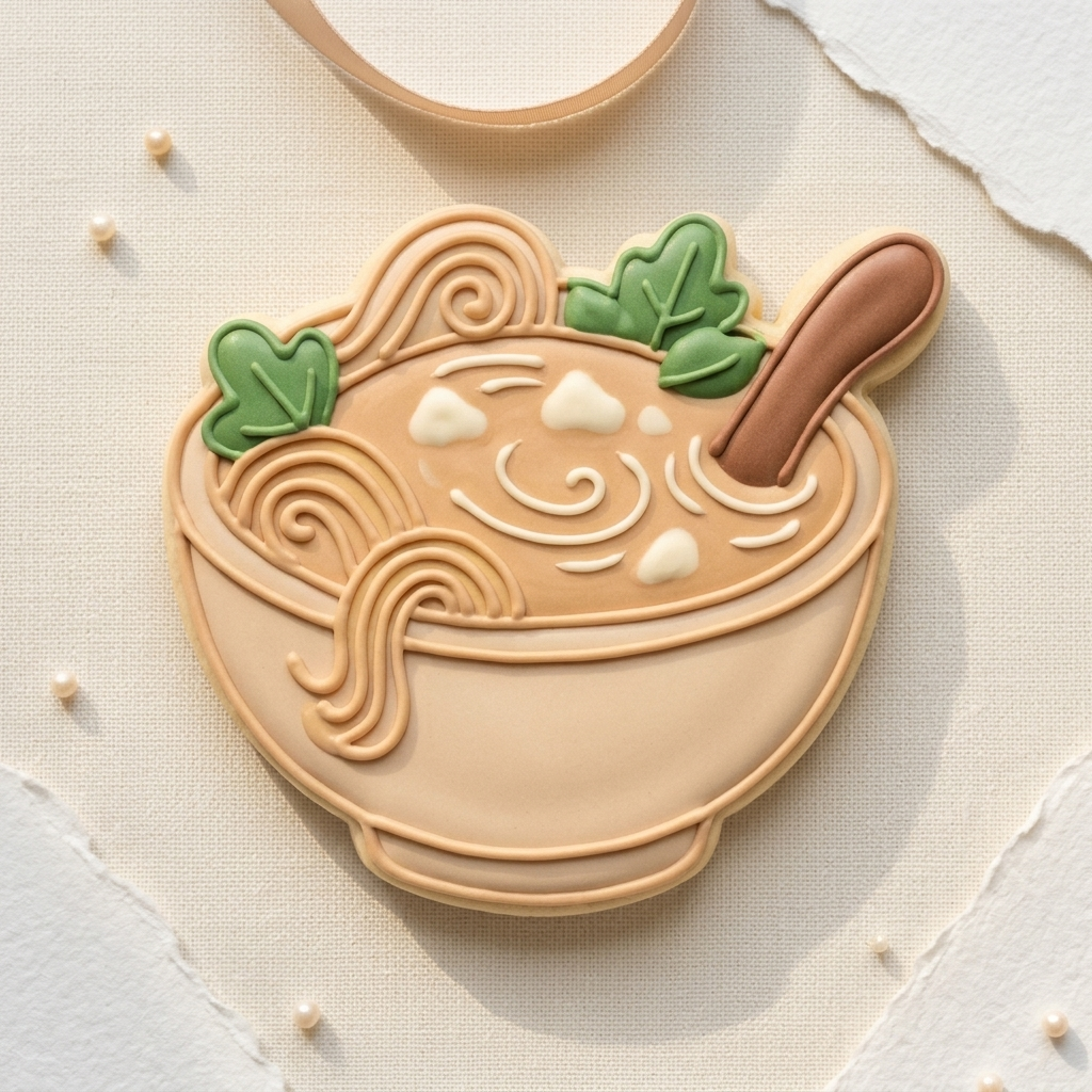Pho Bowl Cookie Cutter, 3D Printed Animals Cutter