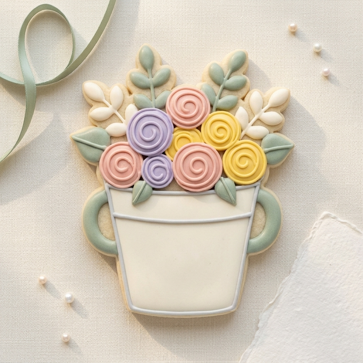 Floral Bouquet Garden Octet Cookie Cutter Set 3D Printed Bundle