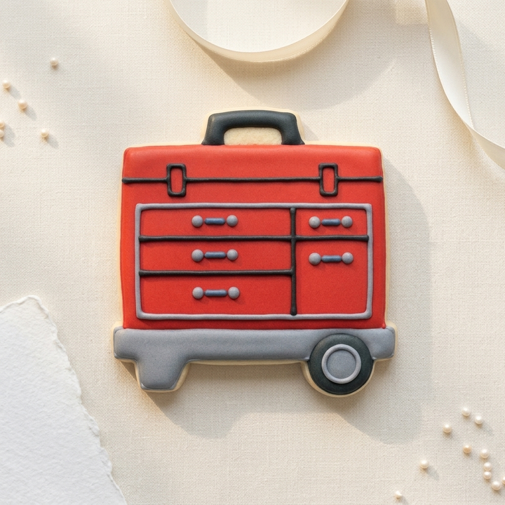 Mechanic Tool Chest Cookie Cutter, 3D Printed Family Gift Cutter