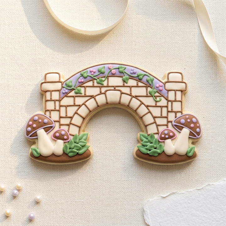 Fairy Garden Bridge Cookie Cutter, 3D Printed Baby Shower Cutter