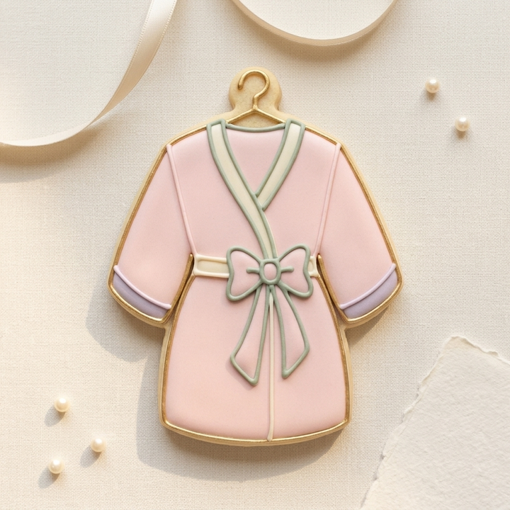 Bridesmaid Robe Hanger Cookie Cutter, 3D Printed Wedding Cutter