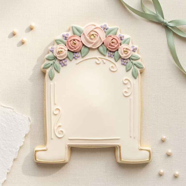Garden Seating Chart Plaque Cookie Cutter, 3D Printed Wedding Cutter