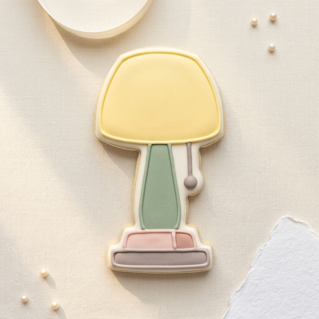 Nursery Floor Lamp Cookie Cutter, 3D Printed Baby Shower Cutter