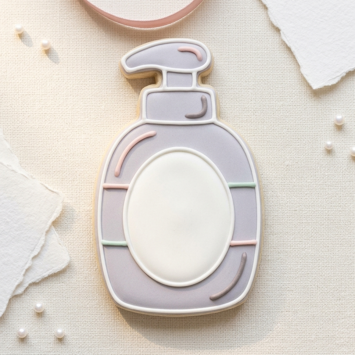 Baby Lotion Bottle Cookie Cutter, 3D Printed Baby Shower Cutter