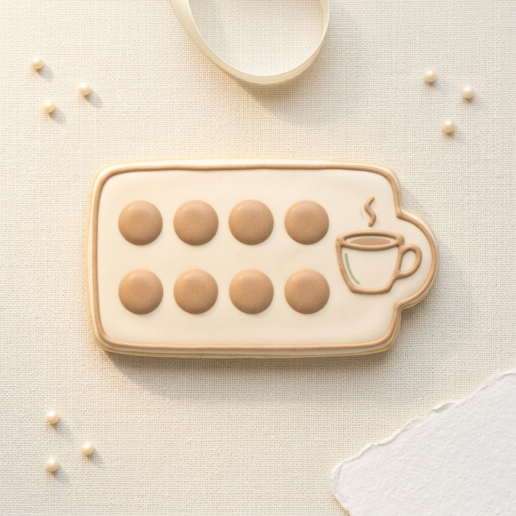 Coffee Shop Barista Sextet Cookie Cutter Set 3D Printed Bundle