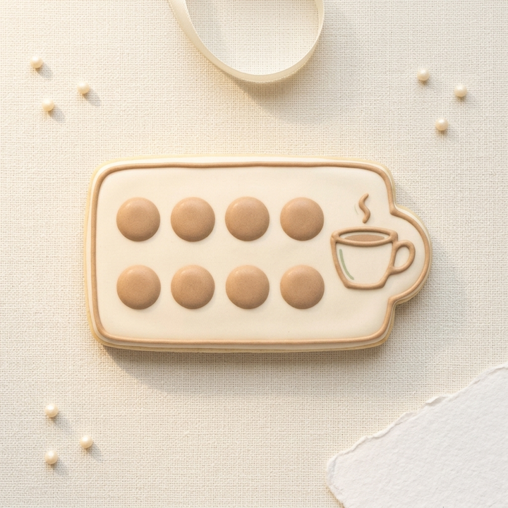 Coffee Shop Barista Sextet Cookie Cutter Set 3D Printed Bundle