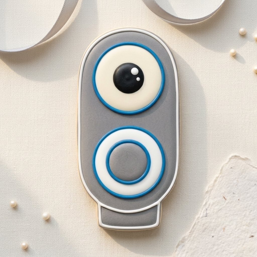 Doorbell Camera Cookie Cutter, 3D Printed Work Theme Cutter