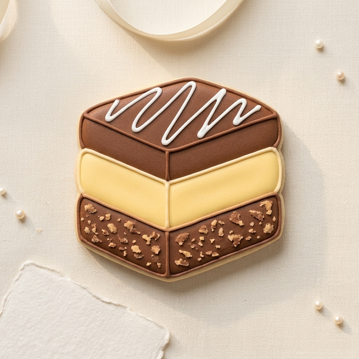 Nanaimo Bar Stack Cookie Cutter, 3D Printed South Asian Festival Cutter