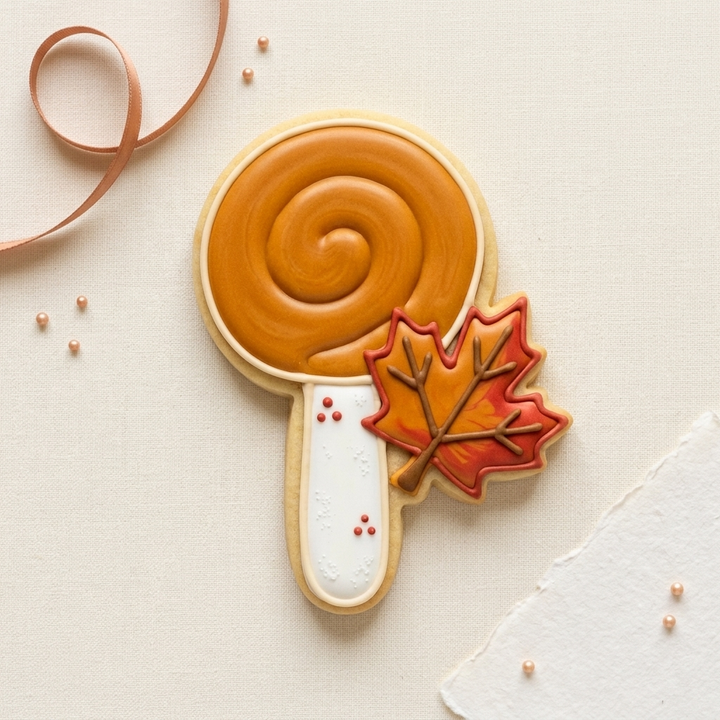 Maple Taffy Stick Cookie Cutter, 3D Printed South Asian Festival Cutter