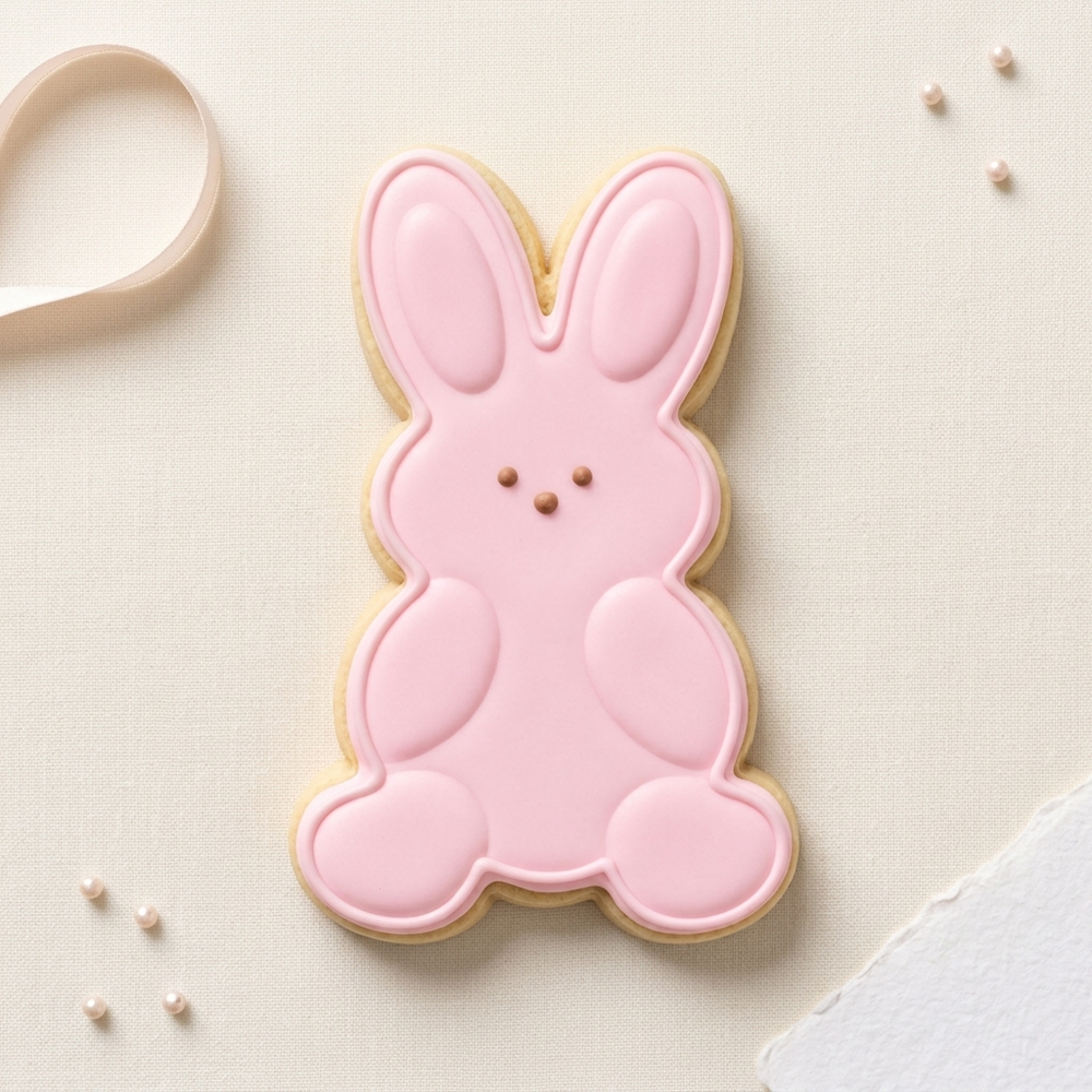 Easter Cookie Cutter Set Bunny and Egg Easter Duo Bundle 3D Printed Cutters