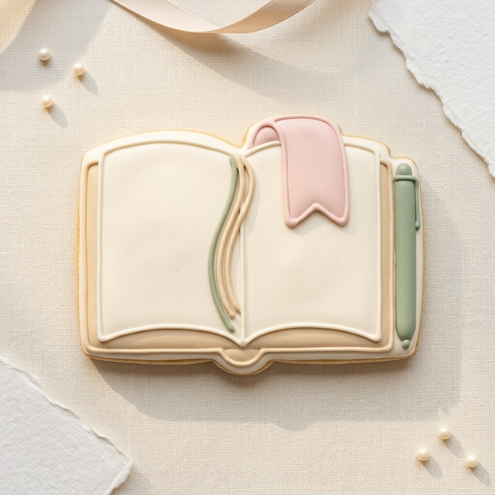 Guest Book Pen Cookie Cutter, 3D Printed Wedding Cutter