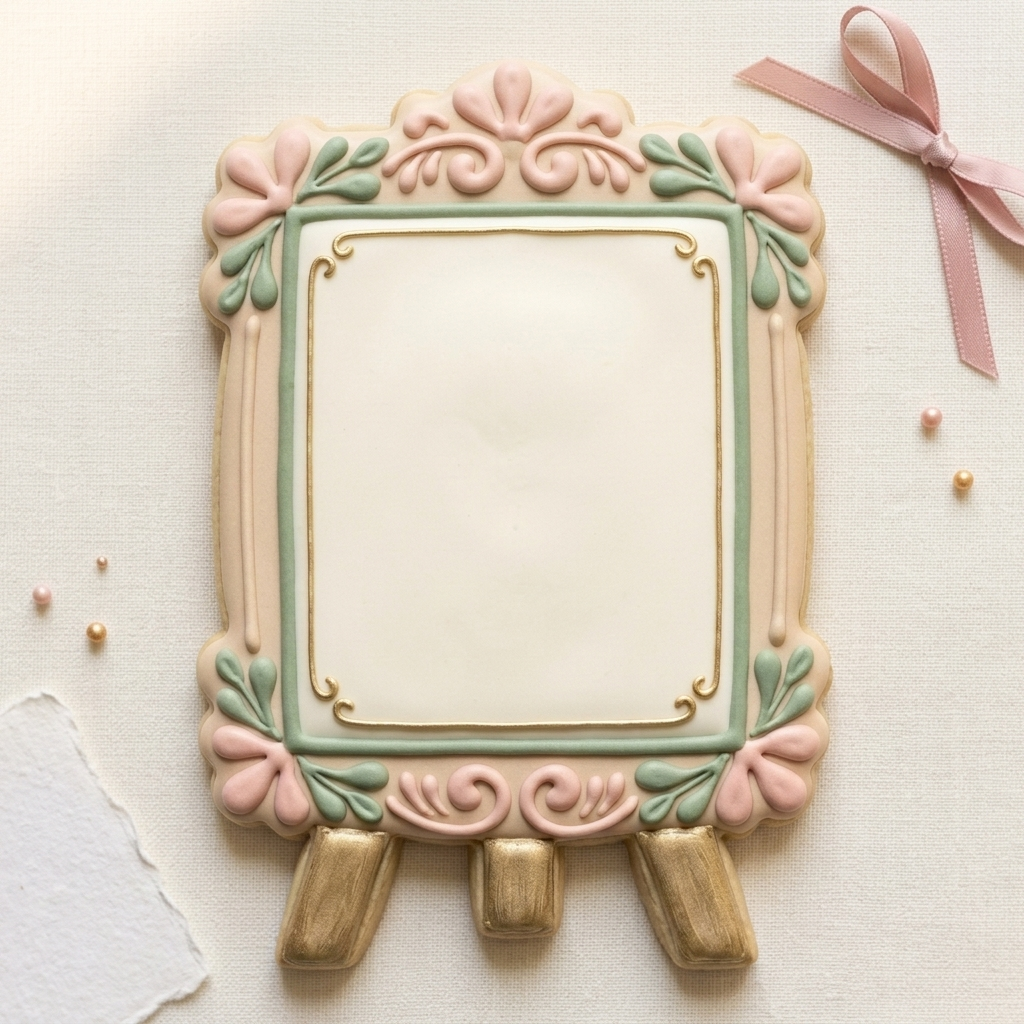 Seating Chart Easel Cookie Cutter, 3D Printed Wedding Cutter
