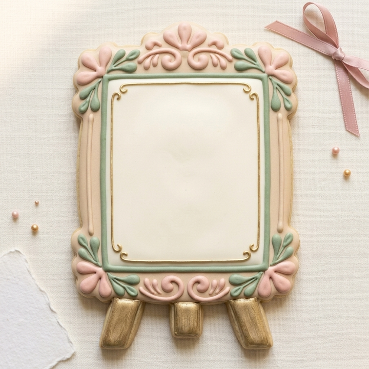 Seating Chart Easel Cookie Cutter, 3D Printed Wedding Cutter