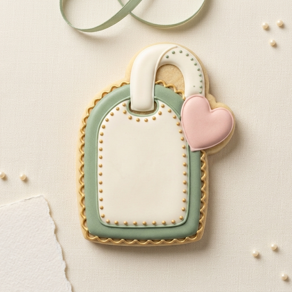Honeymoon Luggage Tag Cookie Cutter, 3D Printed Wedding Cutter