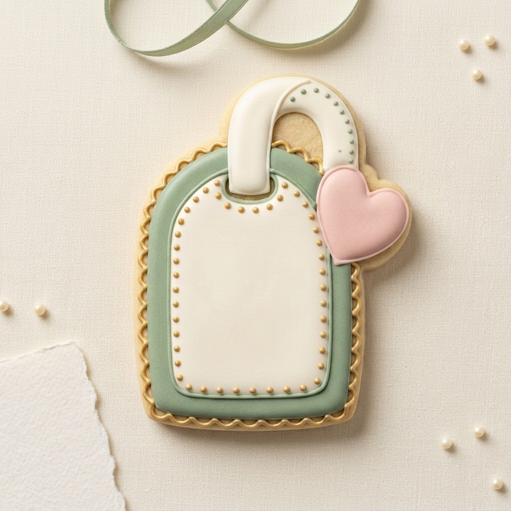 Honeymoon Luggage Tag Cookie Cutter, 3D Printed Wedding Cutter