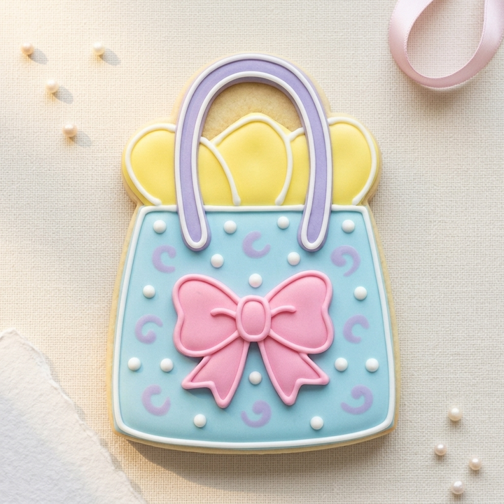 Party Favor Bag Cookie Cutter, 3D Printed Birthday Party Cutter