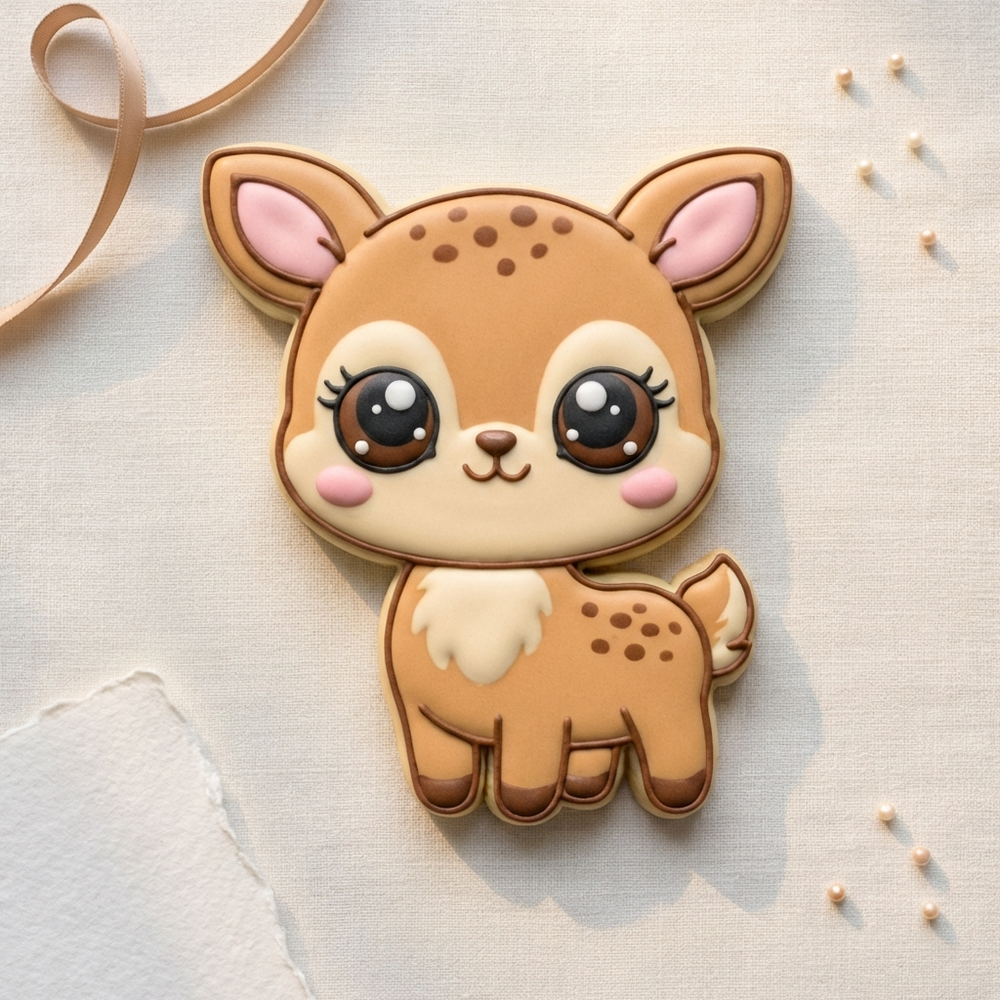 Woodland Animal Cookie Cutter Bundle - Forest Critter Set - 3D Printed Cookie Cutters
