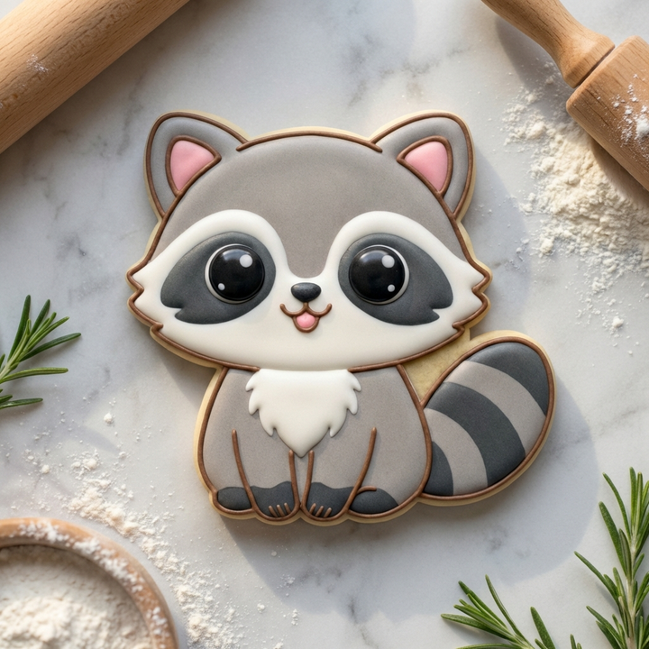 Woodland Animal Cookie Cutter Bundle - Forest Critter Set - 3D Printed Cookie Cutters