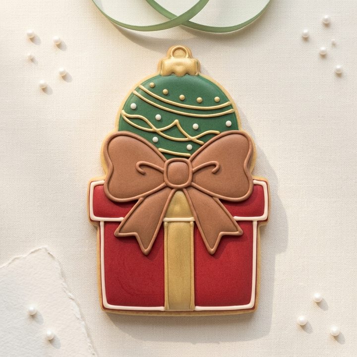Ornament Gift Box Cookie Cutter, 3D Printed South Asian Festival Cutter