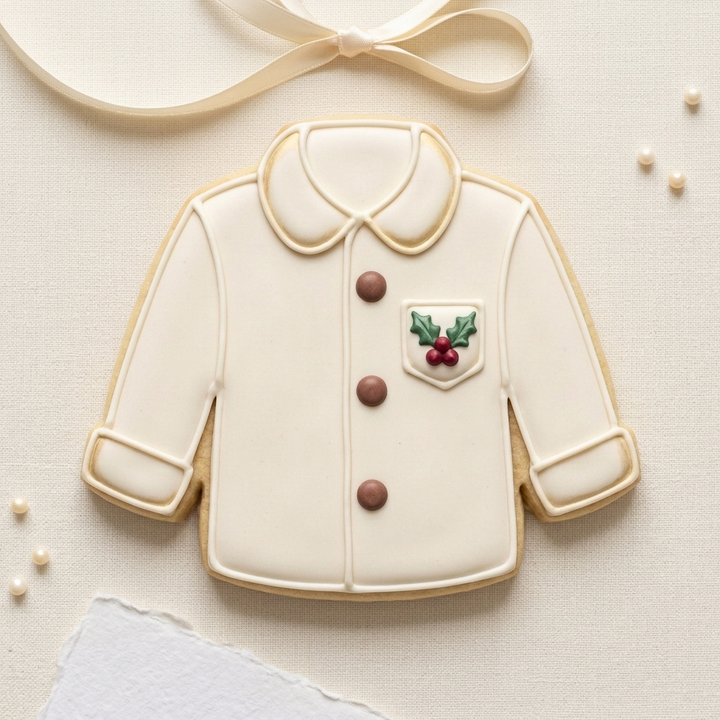 Christmas Pajama Shirt Cookie Cutter, 3D Printed South Asian Festival Cutter