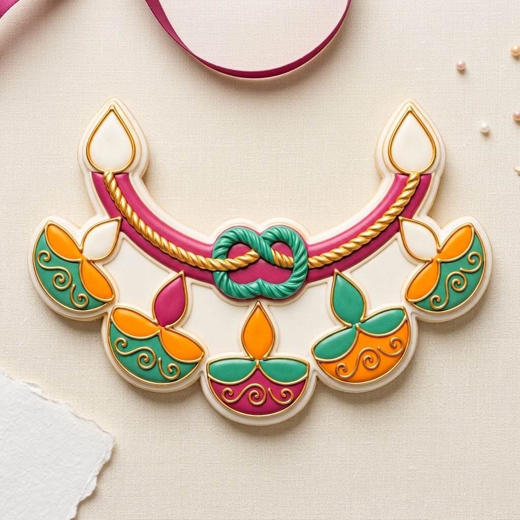Diwali Cookie Cutter Set Diwali Festival of Lights Set Bundle 3D Printed Cutters