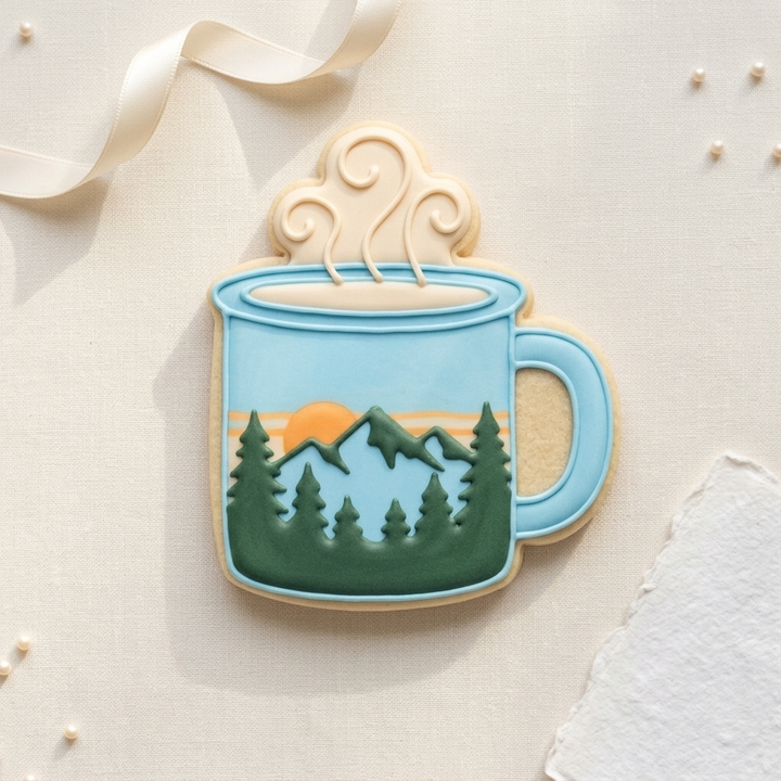 Hot Cocoa Mug Variety Septet Cookie Cutter Set 3D Printed Bundle