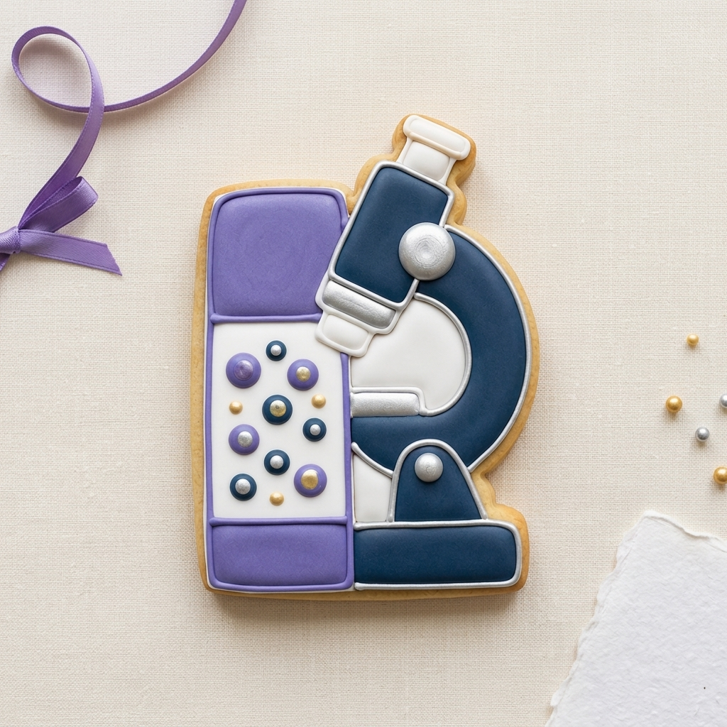 Microscope Slide Cookie Cutter, 3D Printed STEM Theme Cutter
