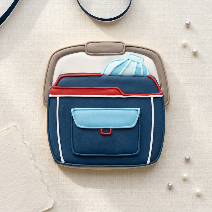 Labor Day Lunch Cooler Cookie Cutter, 3D Printed Food Theme Cutter