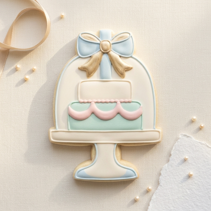 Baby Shower Cake Dome Cookie Cutter, 3D Printed Baby Shower Cutter
