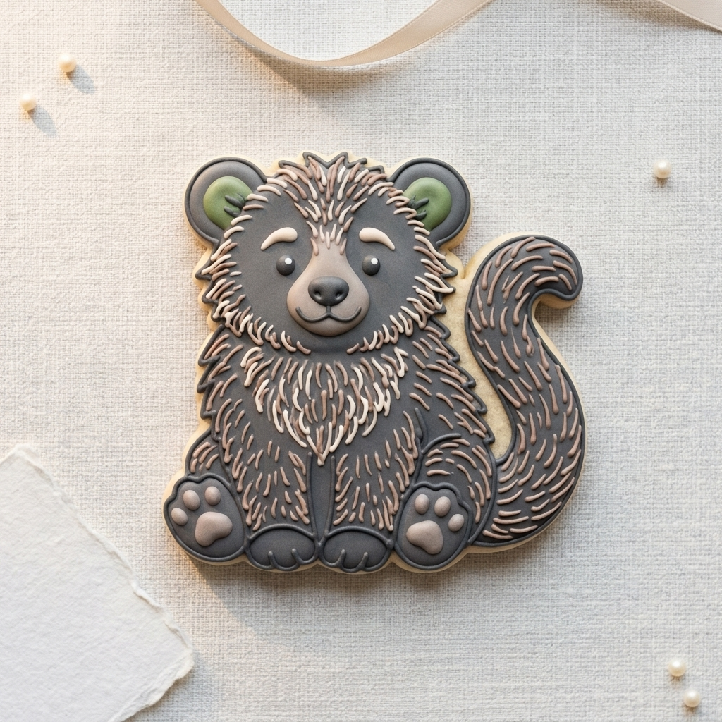 Binturong Cookie Cutter, 3D Printed Animals Cutter
