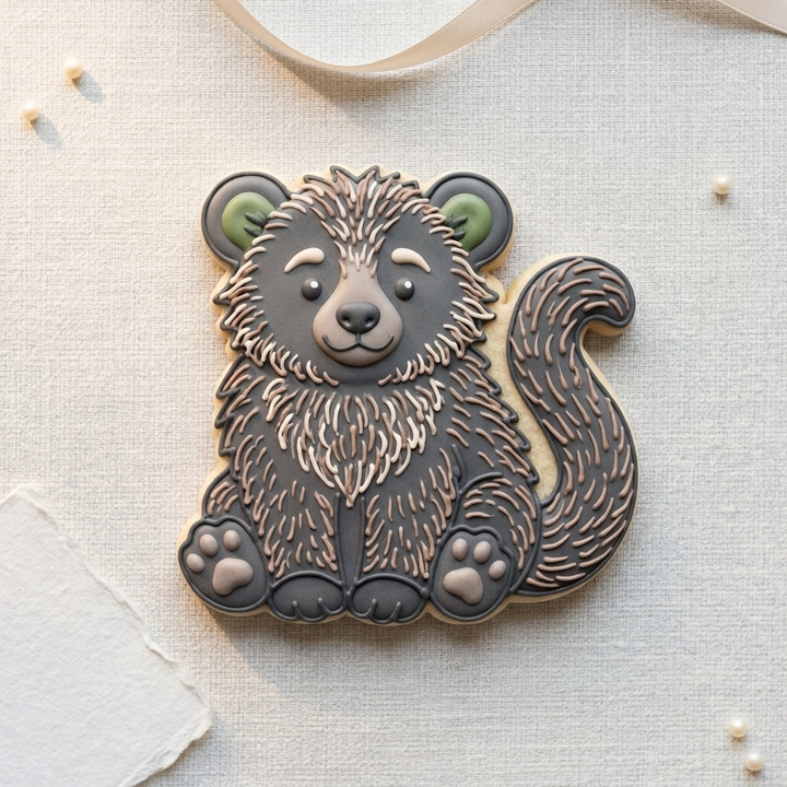 Binturong Cookie Cutter, 3D Printed Animals Cutter