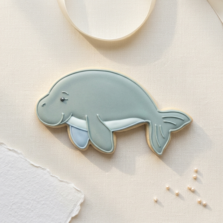 Dugong Cookie Cutter, 3D Printed Animals Cutter
