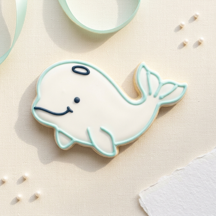Beluga Whale Cookie Cutter, 3D Printed Christmas Cutter