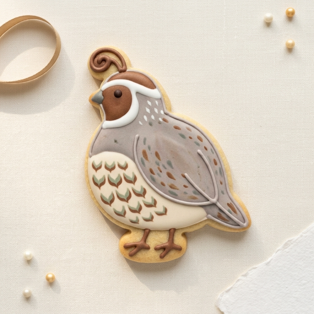 Quail Cookie Cutter, 3D Printed Animals Cutter
